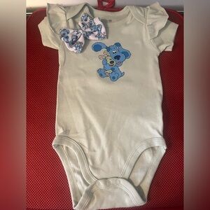 Baby Onesie and hair bow